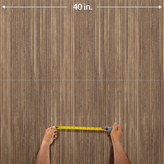 Larchwood Ipe Fluted Ceramic Wall Tile