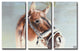 Equestrian Saddle Ink PSIX 3 Panels, 24"x12"