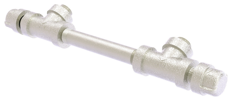 Pipeline 7" Overall Cabinet Pull, Satin Nickel