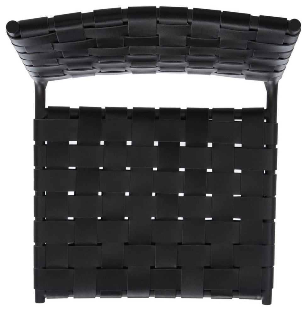 Safavieh Wesson Woven Dining Chair, Black