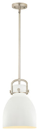 Innovations Lighting 710-1S-SN-M712-10W-LED Bell 1 Light 10" Mini Pendant