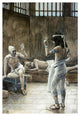 "Joseph Interprets The Dreams Whilst In Prison" Print by James Tissot, 17"x24"
