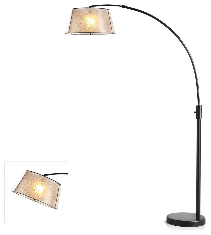 ORBITA Arch Floor Lamp, Mica
