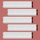 Crown Molding White Urethane Westchester Ornate  5 Pcs   480" L
