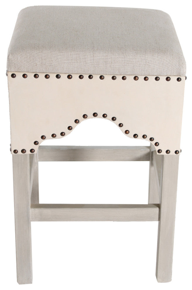 Counterstool Lucca, Ivory