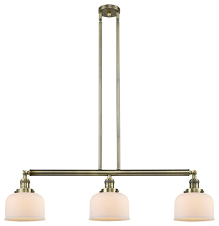 Innovations Lighting 213-Ab-S-G71-Led 3 Light Dimmable Led Island Light