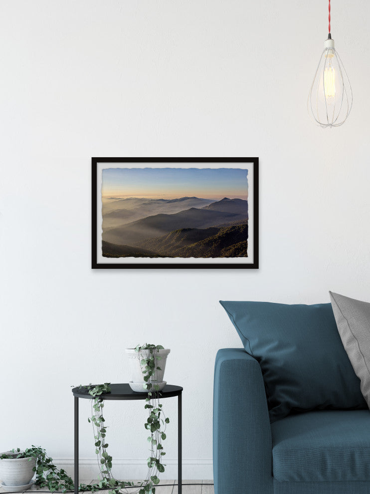 "Only Way to Go Is Up" Framed Painting Print, 36x24