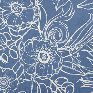 14" x 20" Zentangle Decorative Indoor Pillow, Cadet Blue