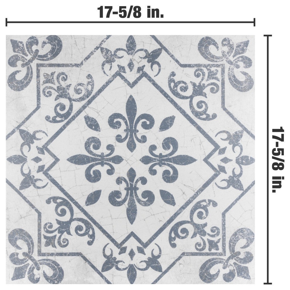 Atlantic Azul Ceramic Floor and Wall Tile