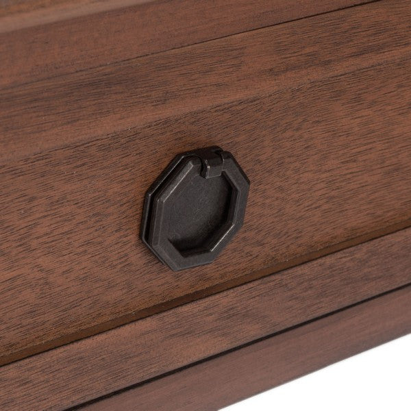 Safavieh Allura 2 Drawer Console Table, Brown