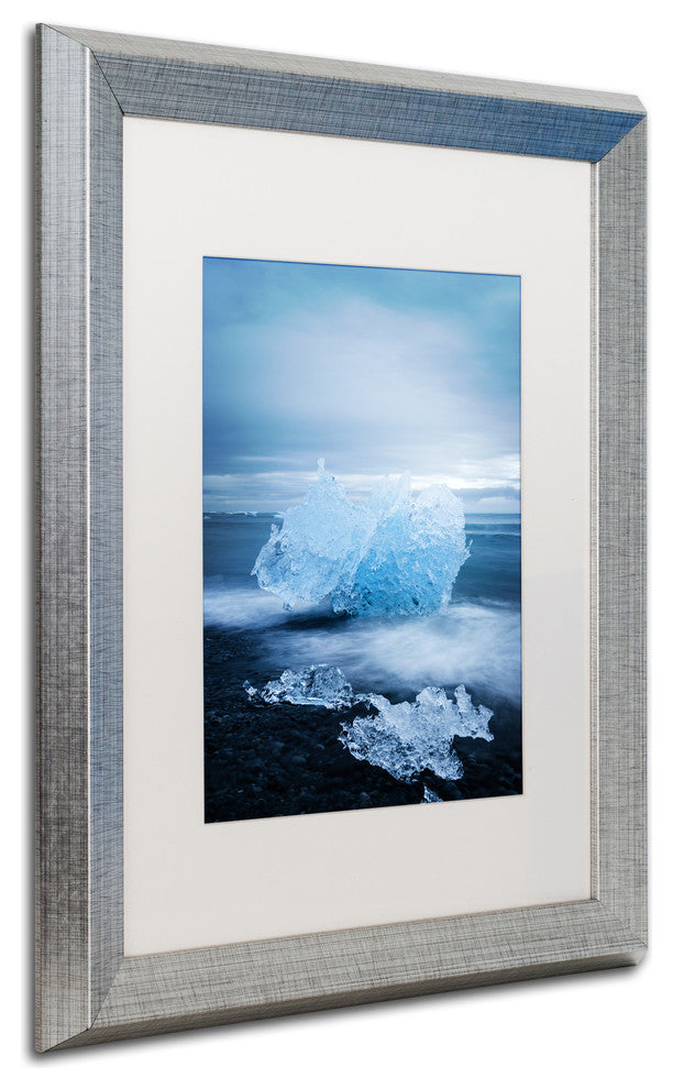 Philippe Sainte-Laudy ''Ice Jewelry'' Matted Framed Art