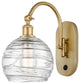 Innovations 518-1W-SG-G1213-8-LED 1 Light Sconce, Satin Gold