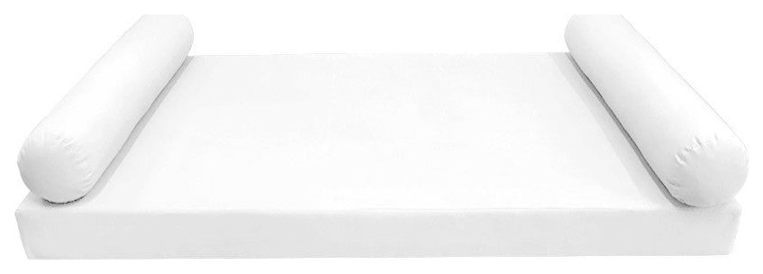 Style5 Twin Knife Edge Outdoor Mattress Bolster Slip Cover COMPLETE SET AD106