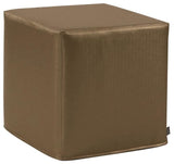 Howard Elliott Luxe Bronze No Tip Block Ottoman