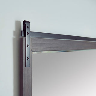 Cortes Rectangular Wall Mount Mirror, Suleiman Oak, 60"