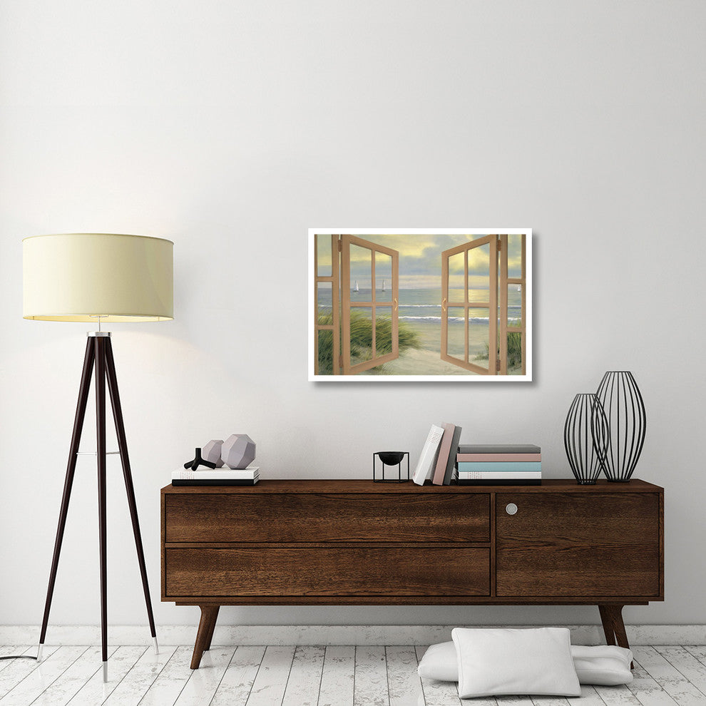 "Gentle Breeze through Door" Digital Paper Print by Diane Romanello, 38"x26"