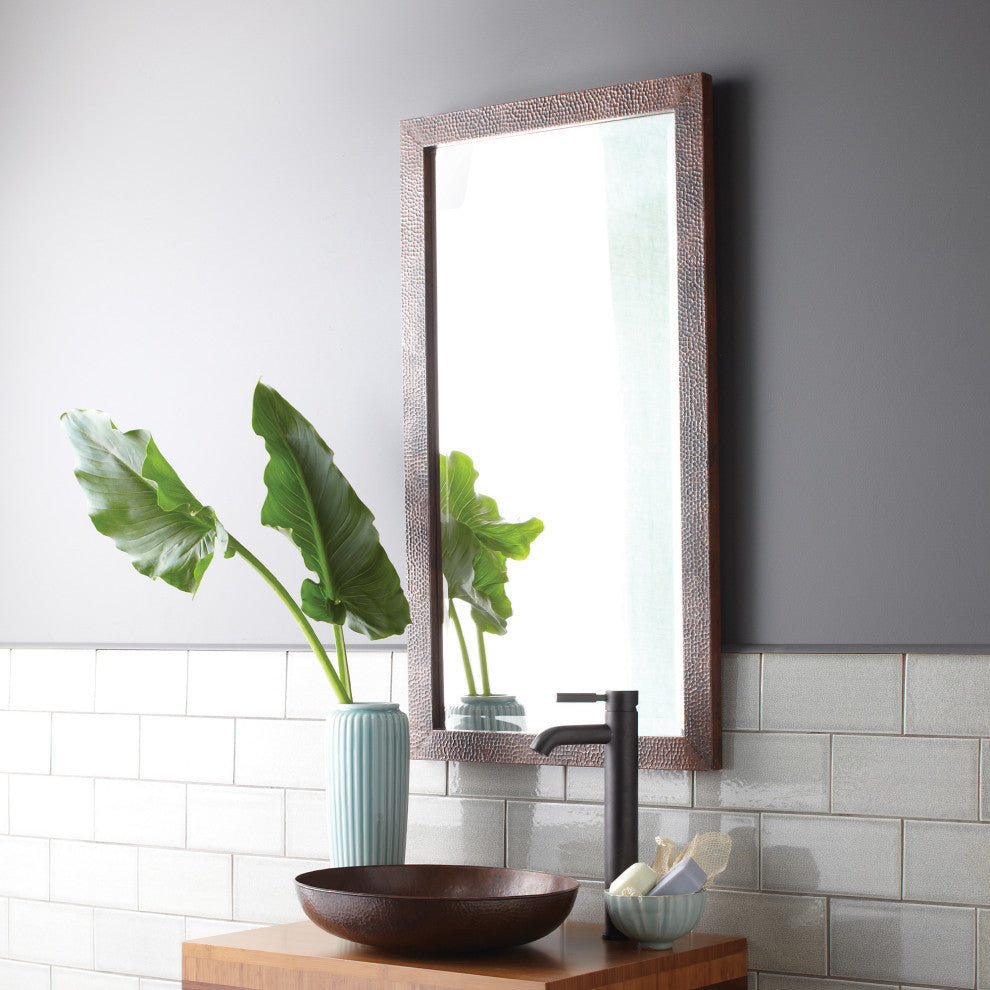 Milano Mirror 28" x 40" in Antique