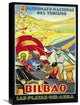 "Patronato-Nacional del Turismo" Canvas Giclee by Mary Wright Jones, 16"x24"