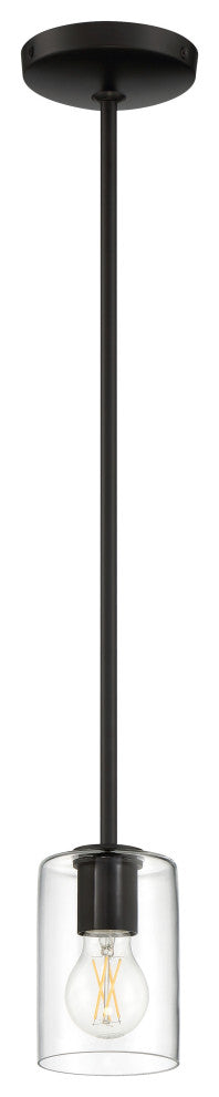 Oslo LED Pendant, Matte Black