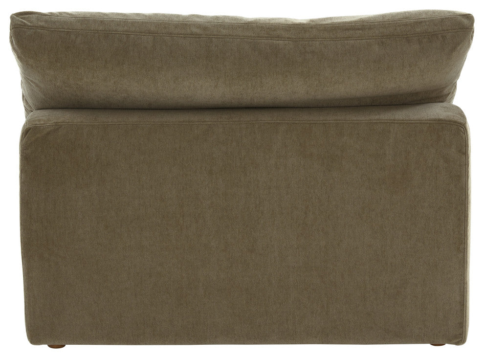 Clay Slipper Chair Performance Fabric