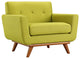 Modern Wheatgrass Engage Upholstered Armchair