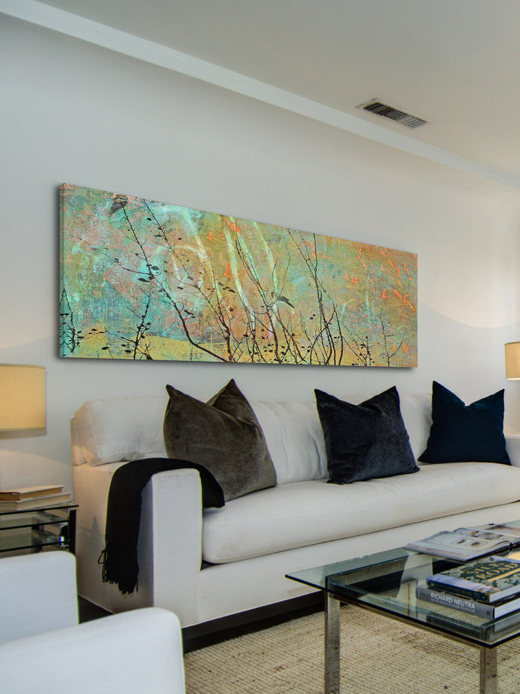 "May" Painting Print on Canvas by Tracy Silva Barbosa