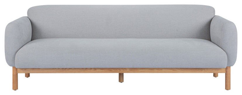 Metro, Tulum 3 Seater Sofa, Light Gray