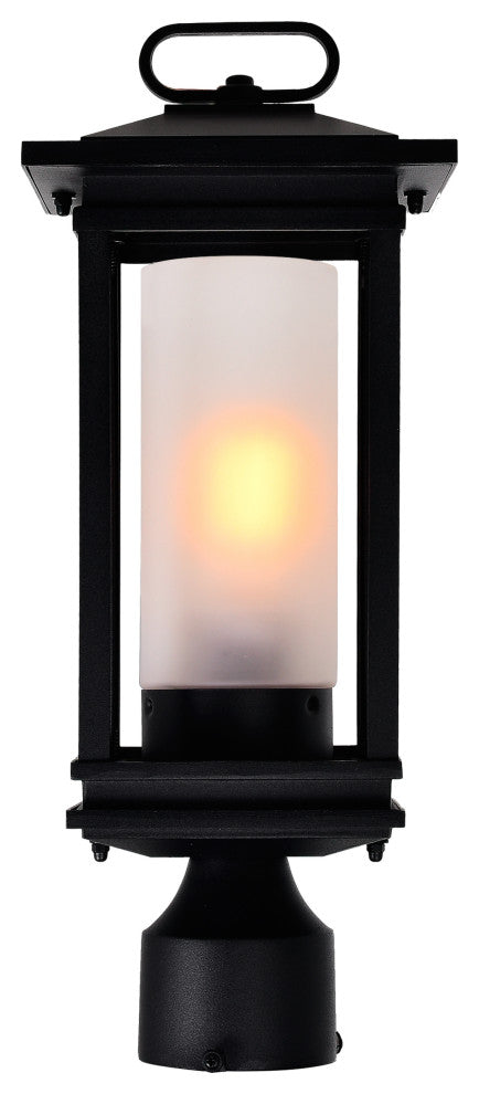 CWI LIGHTING 0412PT7-1-101 Granville 1 Light Black Outdoor Lantern Head