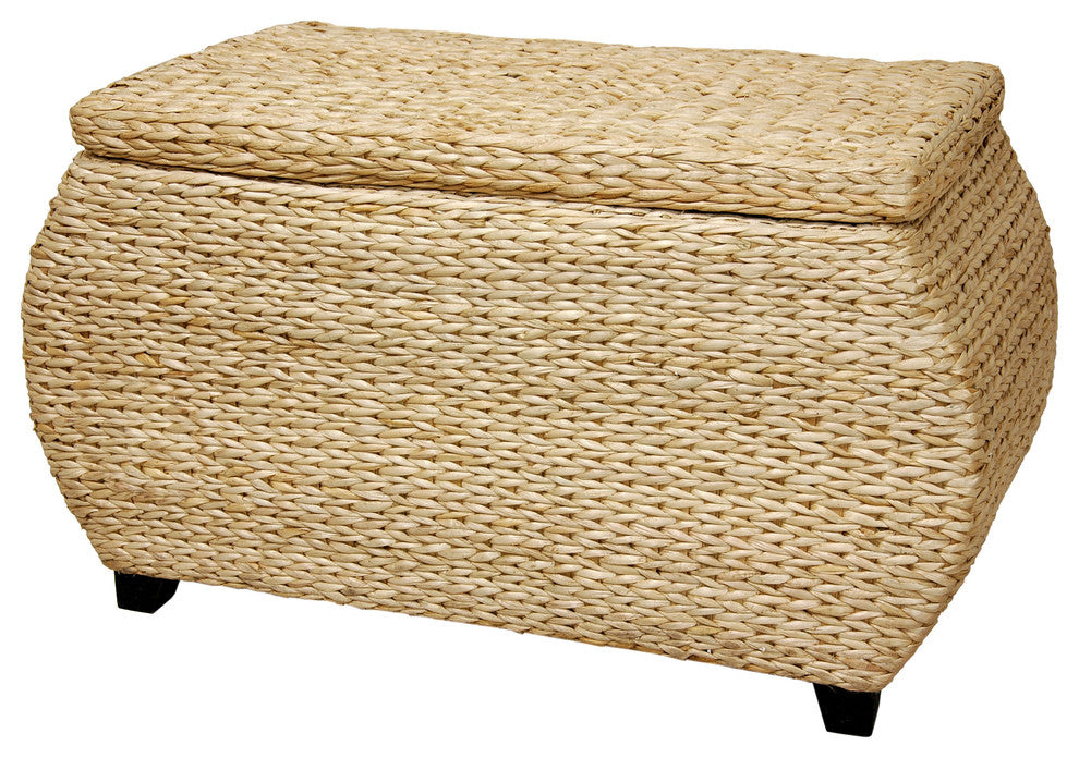 Rush Grass Storage Box, Natural