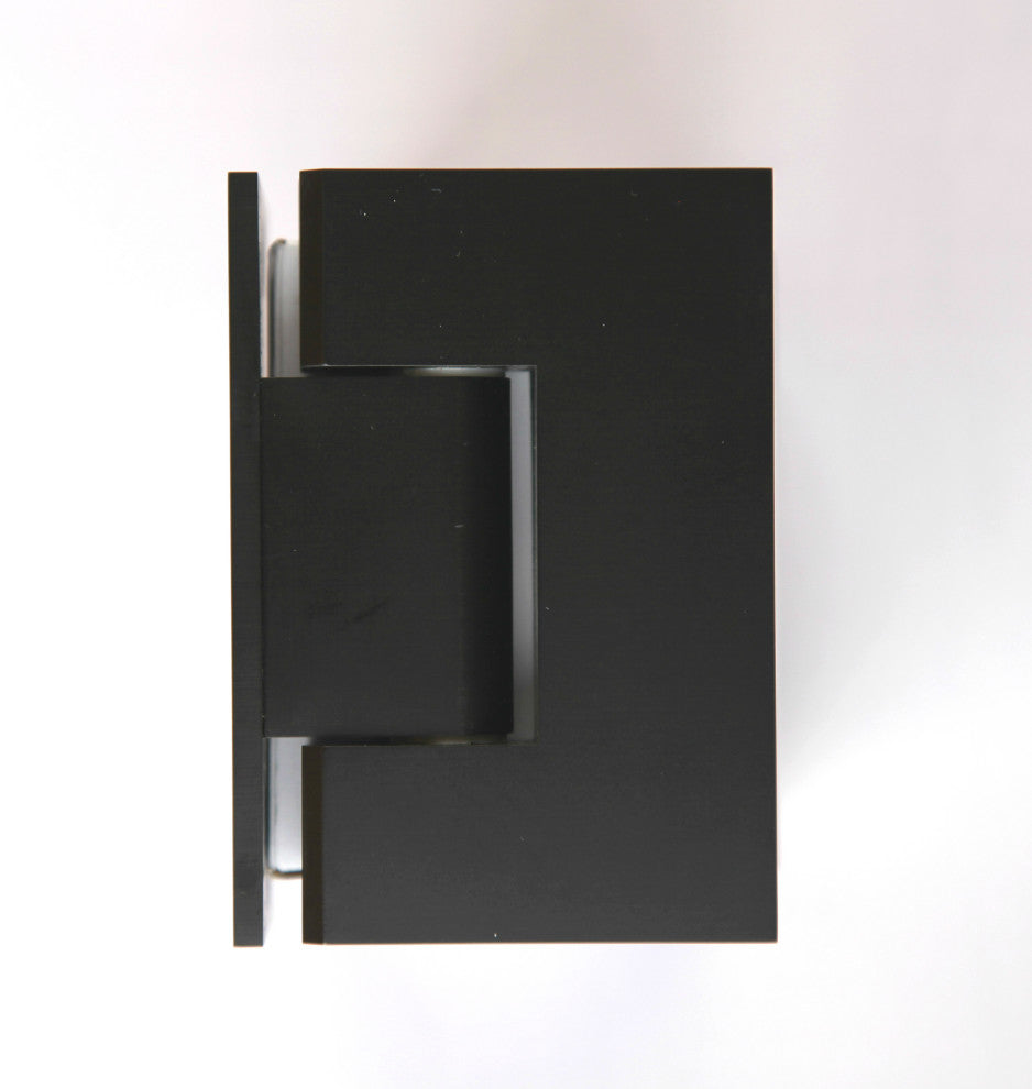 78"x45"x38" Frameless 90 Degree Shower Enclosure Wall Hinge, Oil Rubbed Bronze