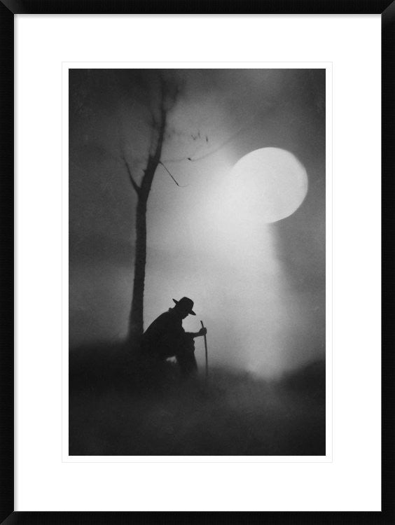 "Monologue" Framed Digital Print by Jay Satriani, 22x30"