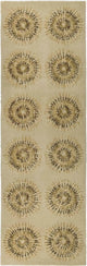 Safavieh Soho soh719a Polka Dots Rug, Beige/Gold, 2'6"x8'0" Runner