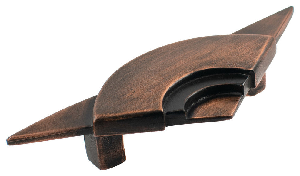 Moderno Pewter Cabinet Pull Hawk Hill Hardware, Copper