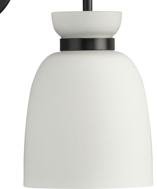 Lexie Collection Contemporary Vanity Light, Matte Black