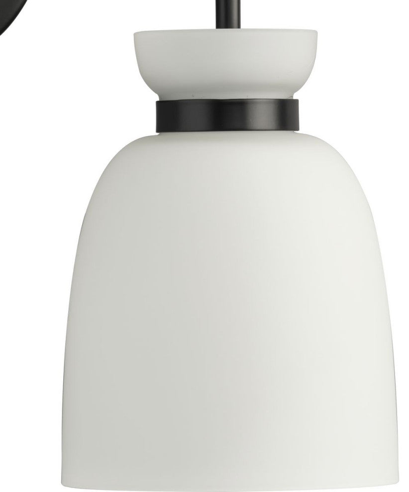 Lexie Collection Contemporary Vanity Light, Matte Black