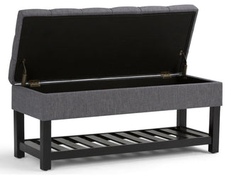 Saxon Storage Ottoman Bench