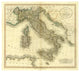 "Italy, 1799" Digital Paper Print by John Cary, 24"x22"