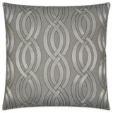 Winding Path Pillow - Grey