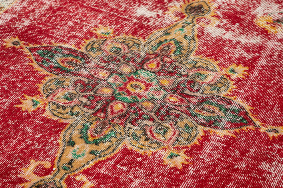 Rug N Carpet - Hand-knotted Turkish 5' 5'' x 8' 10'' Antique Area Rug