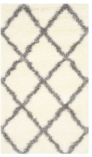 Safavieh Montreal Shag Sgm866B Shag Rug, Ivory/Gray, 8'6"x12'0"