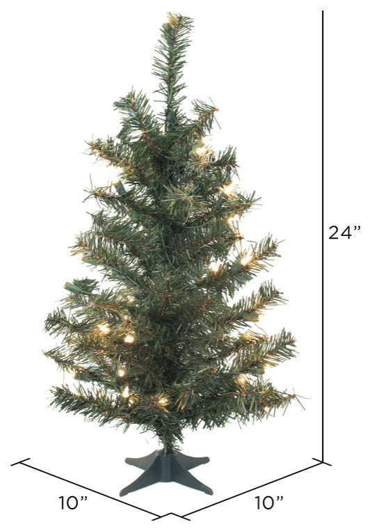 24" Canadian Pine Dural 35Cl Plastic Std