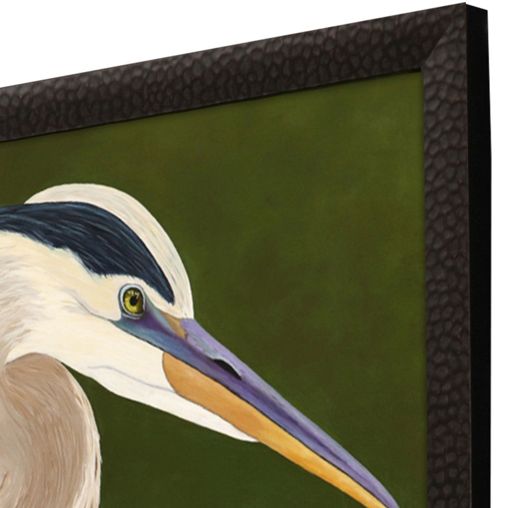 Moonlight Blue Heron