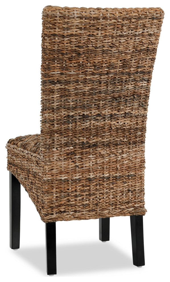 Windsor Rattan Dining Chairs, Set of 2