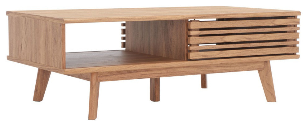 Safavieh Rori 2 Door Coffee Table, Oak
