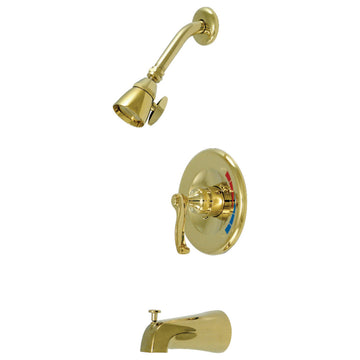 Kingston Brass Tub and Shower Faucet Trim Only, Polished Brass