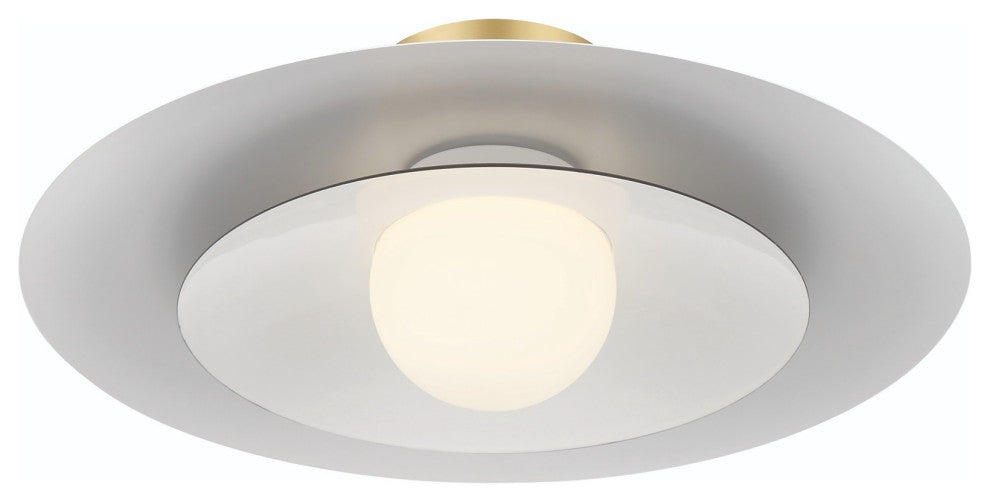 Welsh 1 Light LED 18" Sconce, White