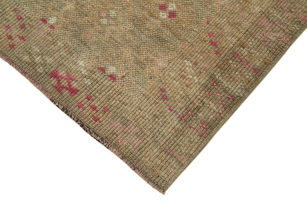 Rug N Carpet - Handwoven Oriental 2' 10" x 12' 6" Vintage Runner Rug