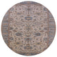 Ahgly Company Indoor Round Mid-Century Modern Area Rugs, 4' Round