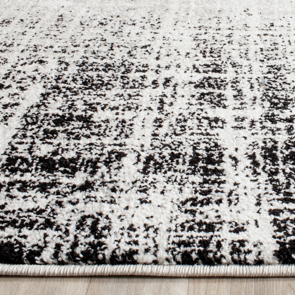 Safavieh Adirondack Collection, ADR116 Rug, Ivory/Black, 3'x5'
