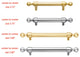 Utopia Alley Cabinet Pull, 3.75"/5" Center to Center, Chrome, 5.0", 1 Pack